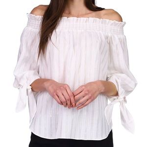 Michael Kors Off the Shoulder Blouse